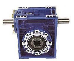 double shaft worm gearbox